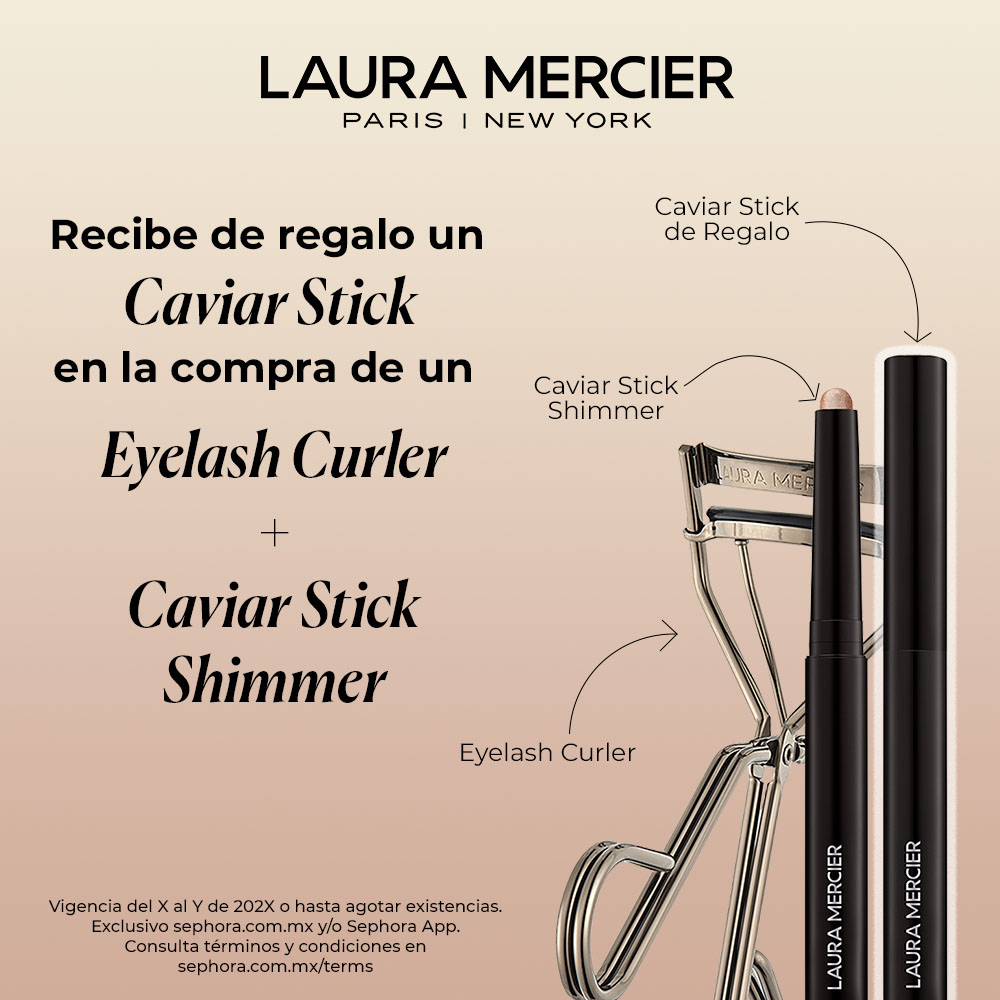 Kit Eyelash Curler + Caviar Stick Shimmer